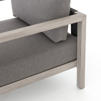 Four Hands - Sonoma Outdoor Chair, Weathered Grey - Venao Charcoal - JSOL-10301K-562 view 8