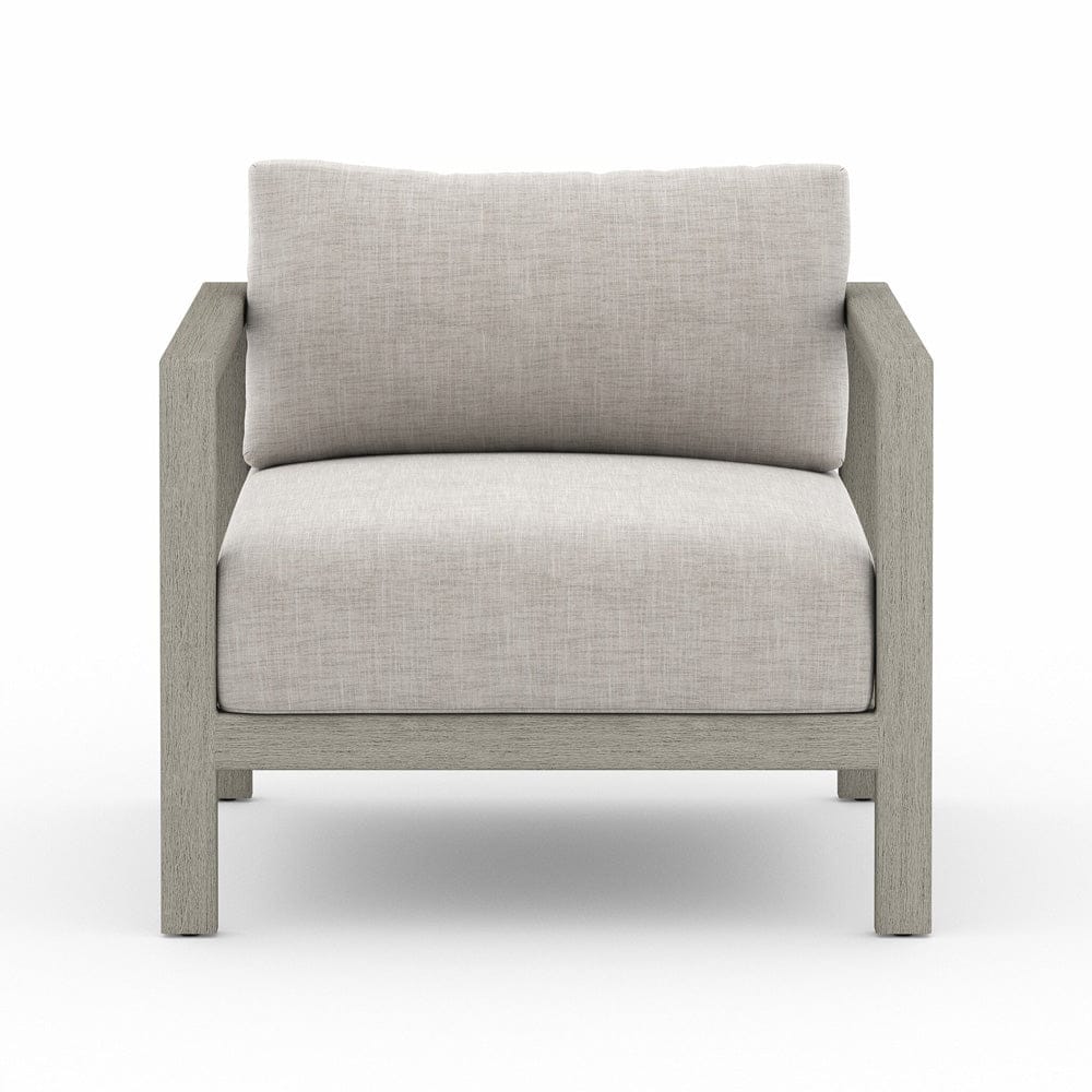 Four Hands - Sonoma Outdoor Chair, Weathered Grey - Venao Grey - JSOL-10301K-561 view 1