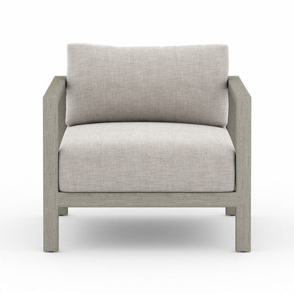 Four Hands - Sonoma Outdoor Chair, Weathered Grey - Venao Grey - JSOL-10301K-561 view 1