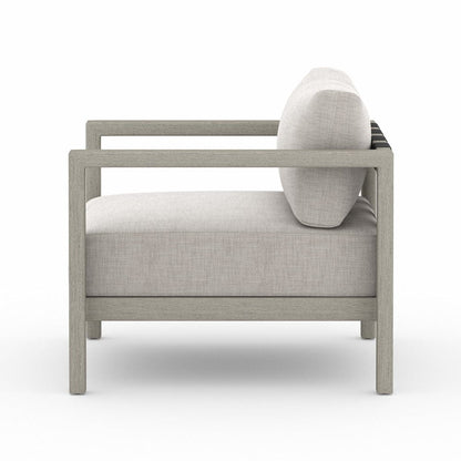 Four Hands - Sonoma Outdoor Chair, Weathered Grey - Venao Grey - JSOL-10301K-561 view 3