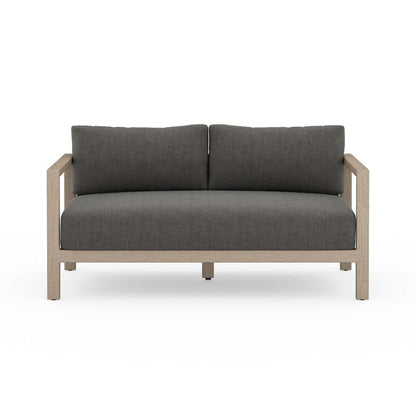 Four Hands - Sonoma Outdoor Sofa, Washed Brown - Venao Charcoal - JSOL-10402K-562 view 1