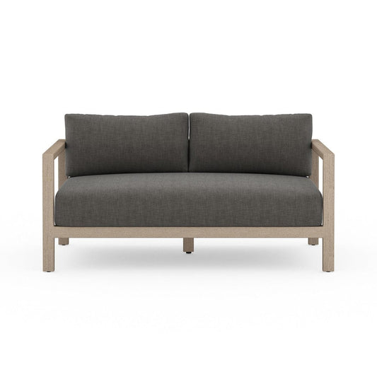 Four Hands - Sonoma Outdoor Sofa, Washed Brown - Venao Charcoal - JSOL-10402K-562 view 1
