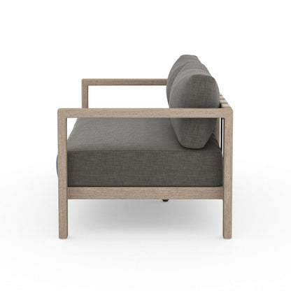 Four Hands - Sonoma Outdoor Sofa, Washed Brown - Venao Charcoal - JSOL-10402K-562 view 3