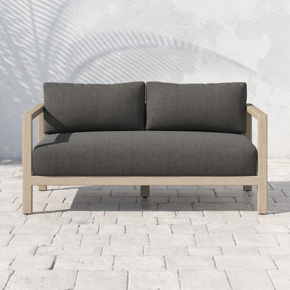 Four Hands - Sonoma Outdoor Sofa, Washed Brown - Venao Charcoal - JSOL-10402K-562 view 5