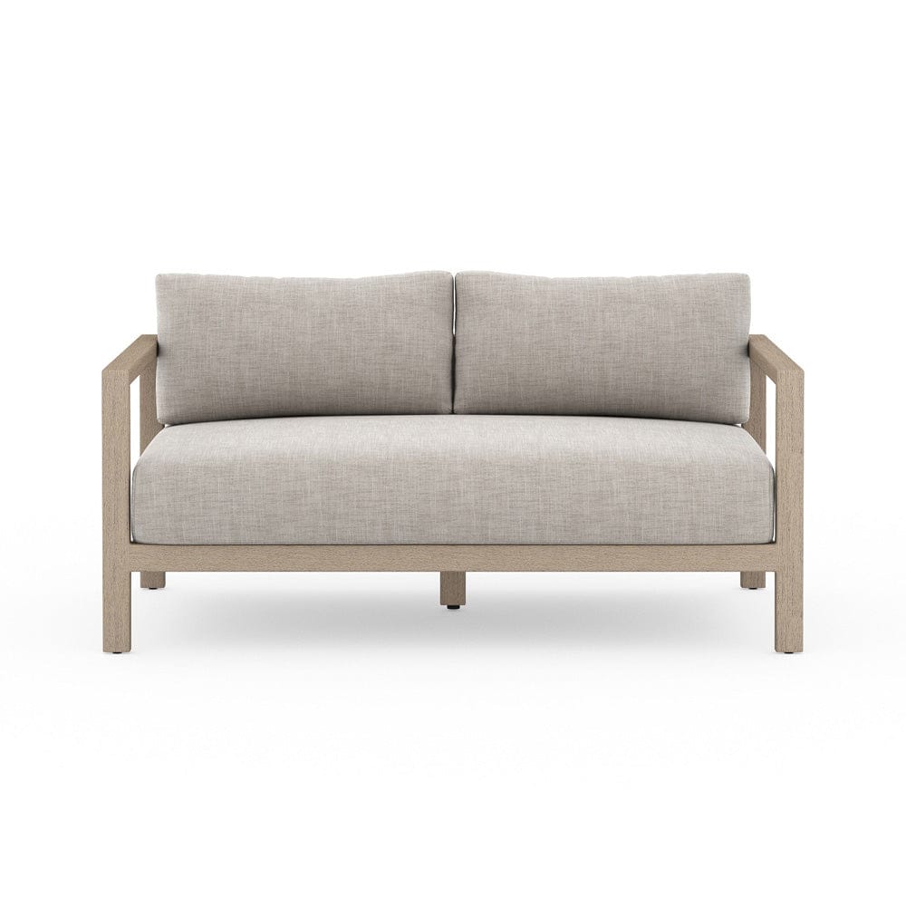 Four Hands - Sonoma Outdoor Sofa, Washed Brown - Venao Grey - JSOL-10402K-561 view 1
