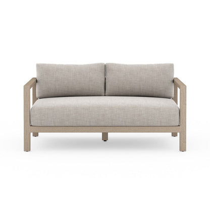 Four Hands - Sonoma Outdoor Sofa, Washed Brown - Venao Grey - JSOL-10402K-561 view 1