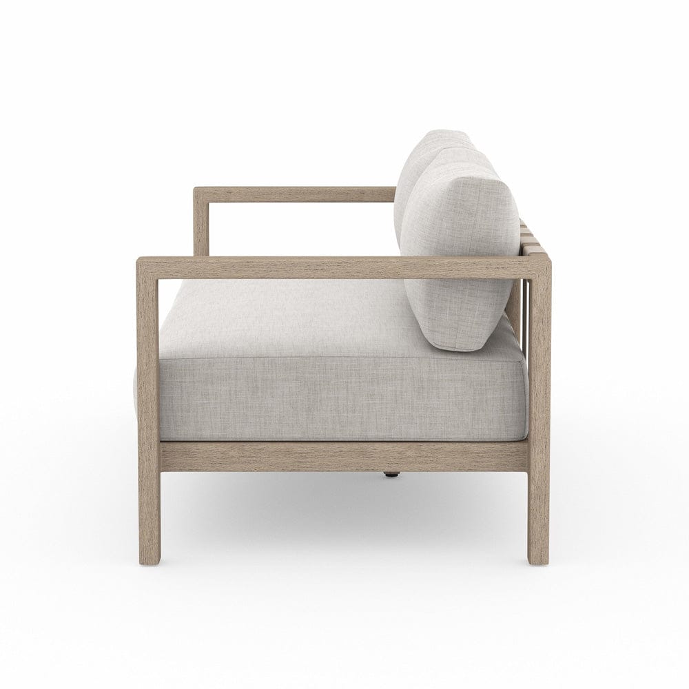 Four Hands - Sonoma Outdoor Sofa, Washed Brown - Venao Grey - JSOL-10402K-561 view 3