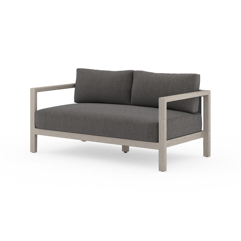 Four Hands - Sonoma Outdoor Sofa, Weathered Grey - Venao Charcoal - JSOL-10401K-562 view 2