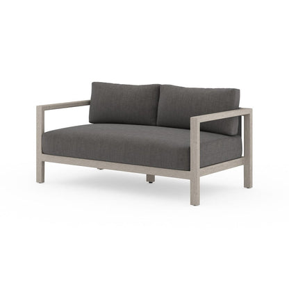 Four Hands - Sonoma Outdoor Sofa, Weathered Grey - Venao Charcoal - JSOL-10401K-562 view 2