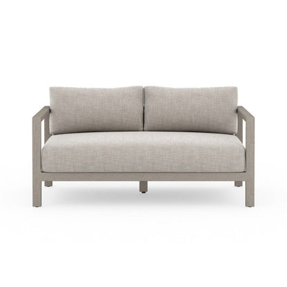 Four Hands - Sonoma Outdoor Sofa, Weathered Grey - Venao Grey - JSOL-10401K-561 view 1