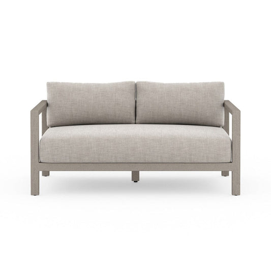 Four Hands - Sonoma Outdoor Sofa, Weathered Grey - Venao Grey - JSOL-10401K-561 view 1