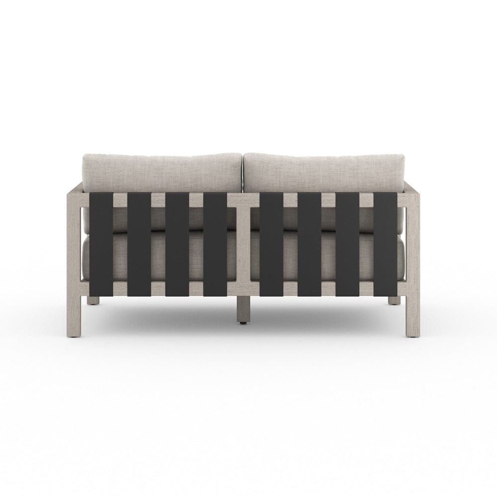 Four Hands - Sonoma Outdoor Sofa, Weathered Grey - Venao Grey - JSOL-10401K-561 view 4