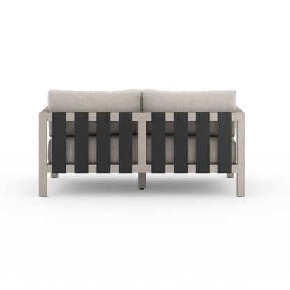Four Hands - Sonoma Outdoor Sofa, Weathered Grey - Venao Grey - JSOL-10401K-561 view 4