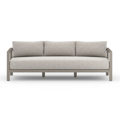 Four Hands - Sonoma Outdoor Sofa, Weathered Grey - Venao Grey - JSOL-10501K-561 view 1