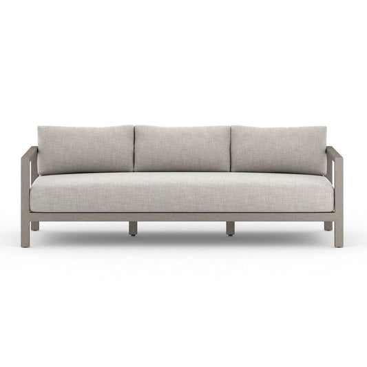 Four Hands - Sonoma Outdoor Sofa, Weathered Grey - Venao Grey - JSOL-10501K-561 view 1