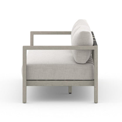 Four Hands - Sonoma Outdoor Sofa, Weathered Grey - Venao Grey - JSOL-10501K-561 view 3