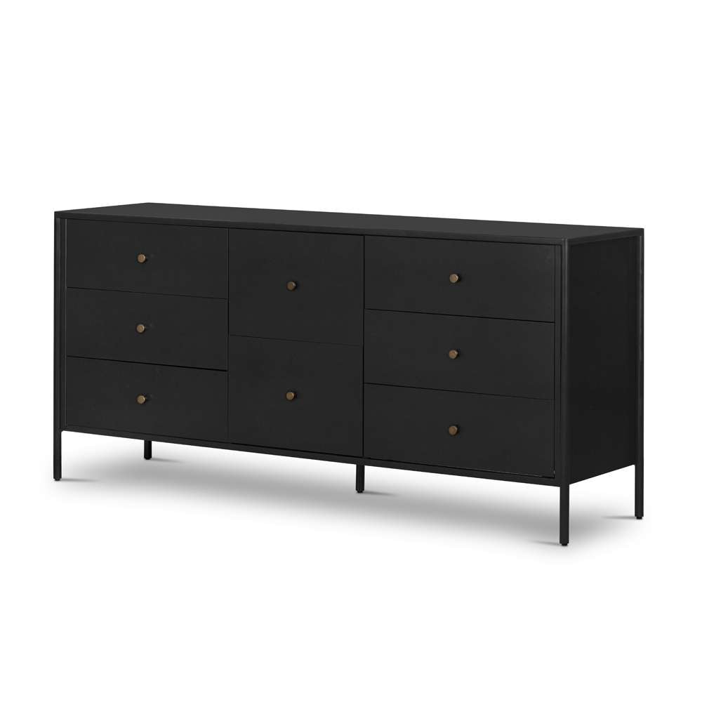 Four Hands - Soto 8 Drawer Dresser - Black - 228012-001 veiw 1