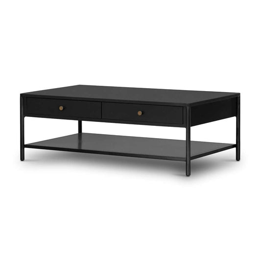 Four Hands - Soto Coffee Table - Black - 228769-001 veiw 1