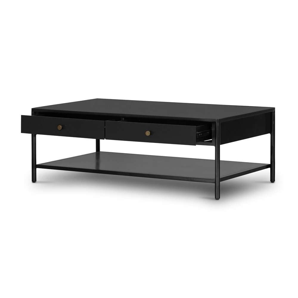 Four Hands - Soto Coffee Table - Black - 228769-001 veiw 5