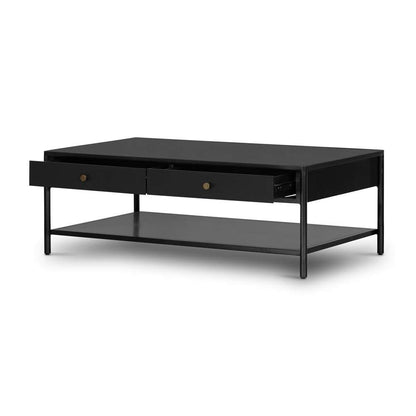 Four Hands - Soto Coffee Table - Black - 228769-001 veiw 5