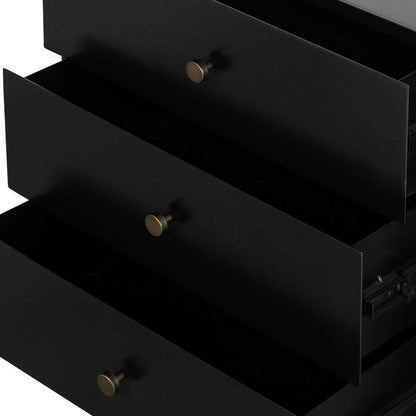 Four Hands - Soto Nightstand - Black - 227872-001 veiw 3