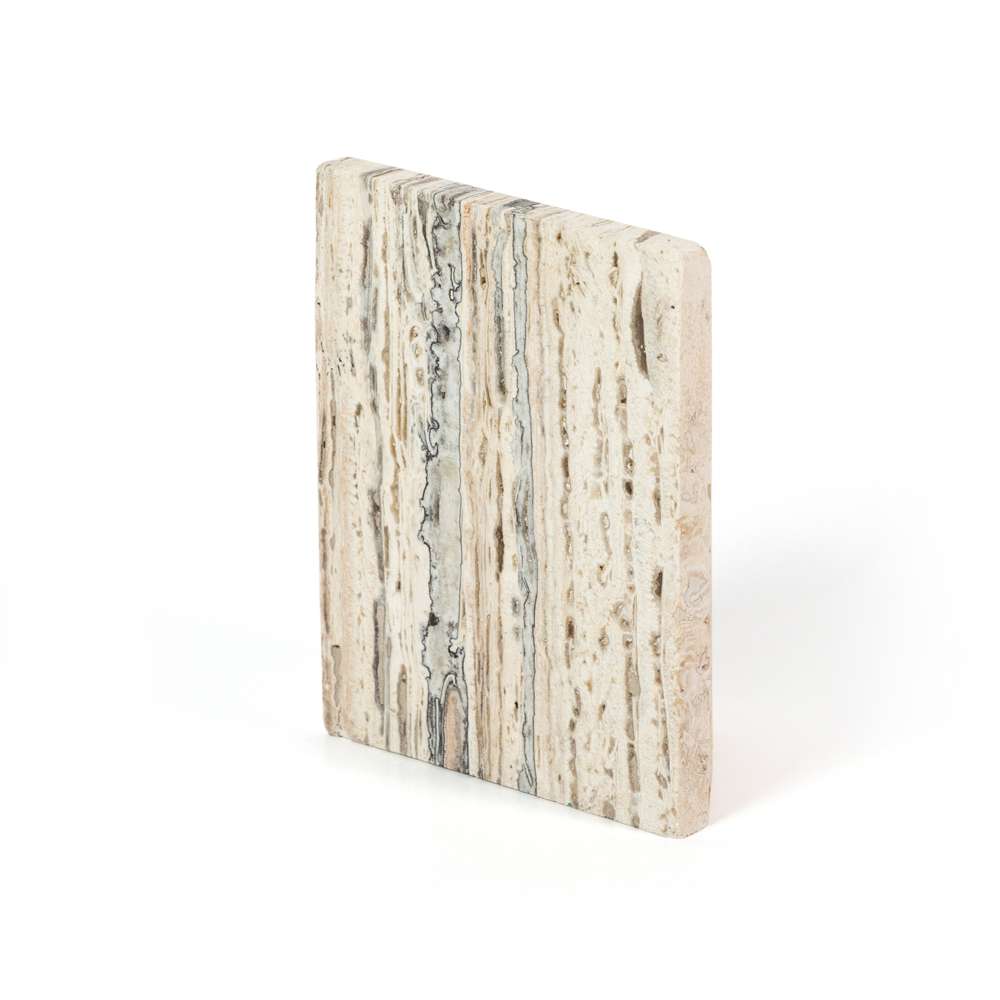 Four Hands - Stepped Bookends - White Travertine - 229703-001 veiw 4