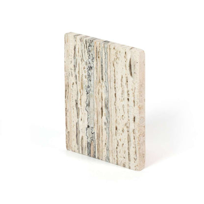 Four Hands - Stepped Bookends - White Travertine - 229703-001 veiw 4