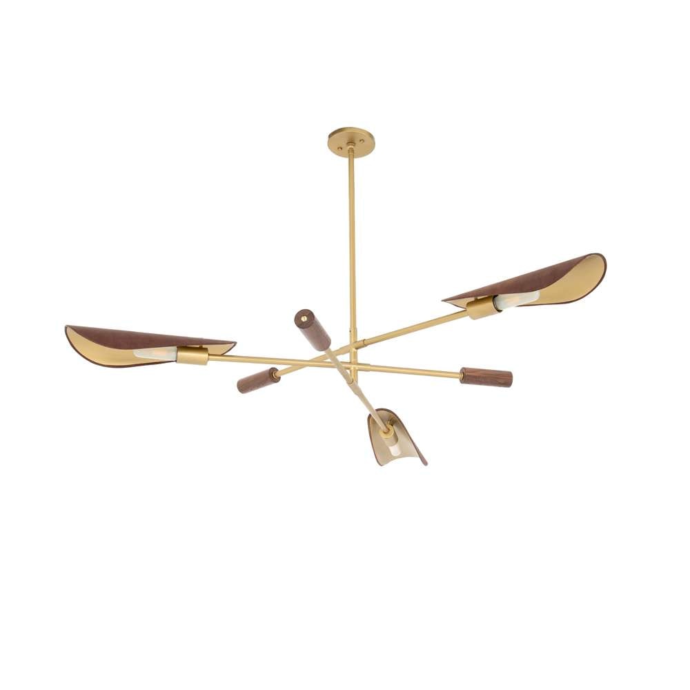 Four Hands - Stockton - Astrid Chandelier-Dark Brown Elek - 108769-006 veiw 6