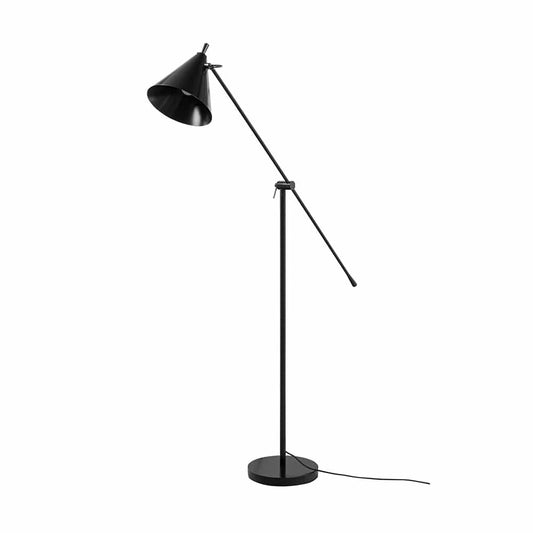 Four Hands - Stockton - Watkins Floor Lamp - Jet Black - 238889-005_CLOSEOUT view 2