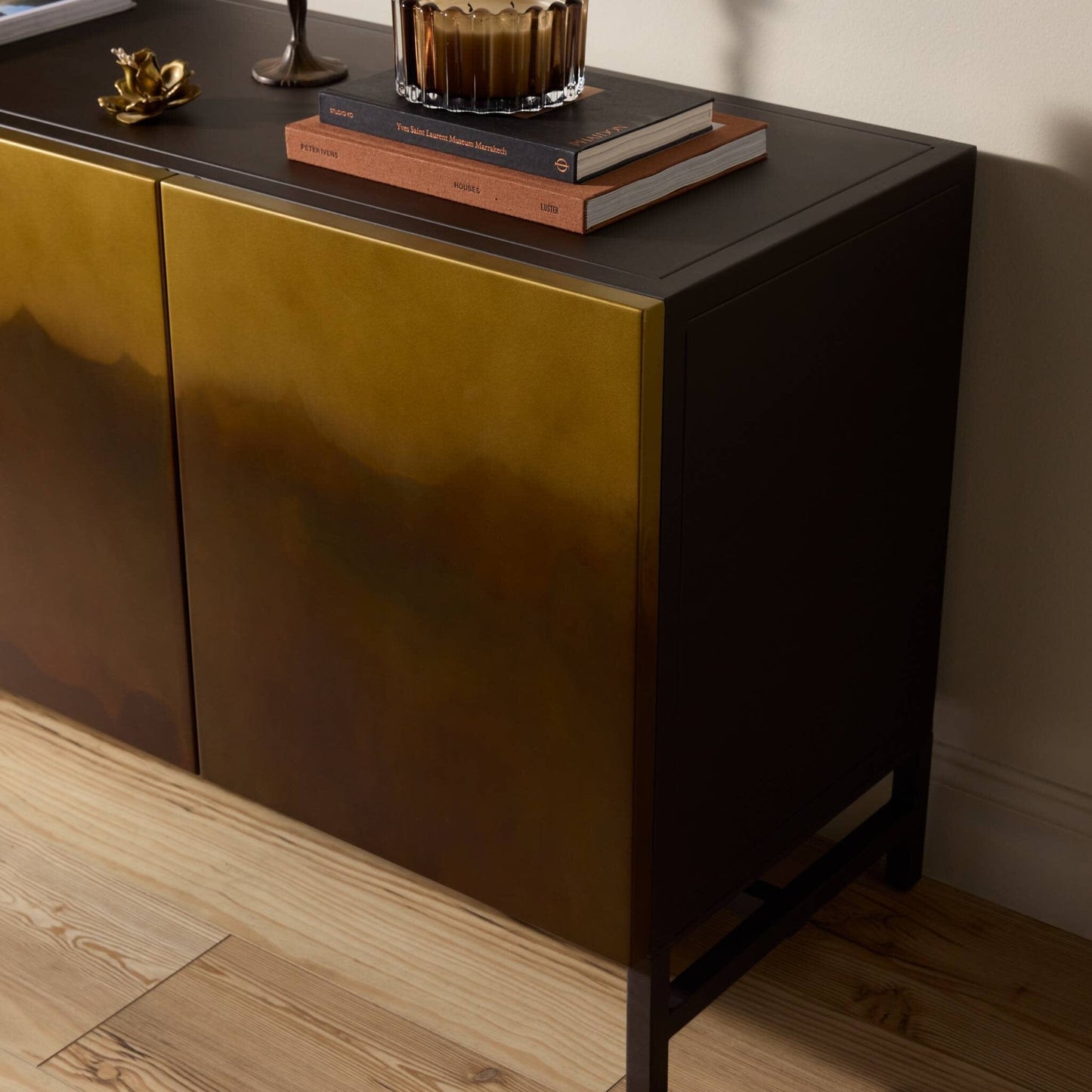 Four Hands - Stormy Media Console - Aged Brown - IELE-122 view 2