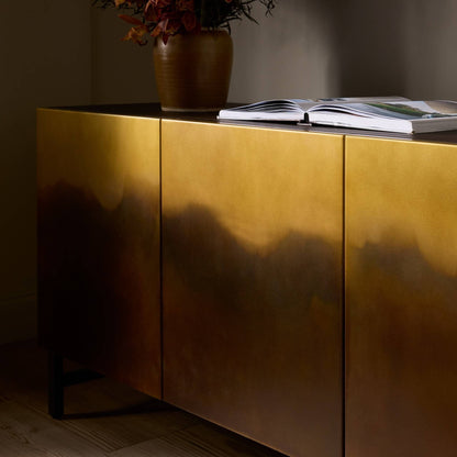 Four Hands - Stormy Media Console - Aged Brown - IELE-122 view 3