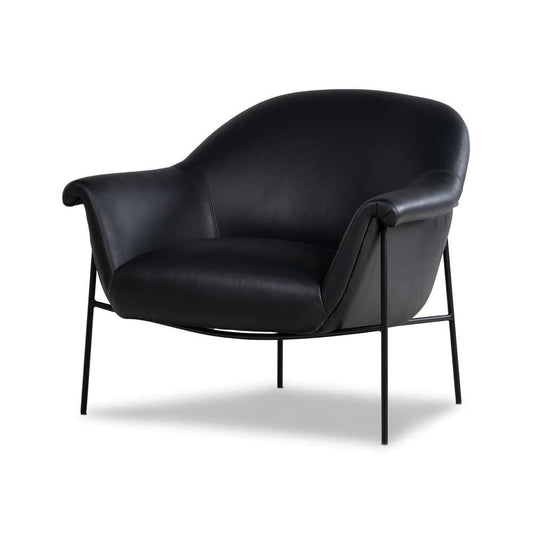 Four Hands - Suerte Chair - Carson Black - 226092-009 veiw 1