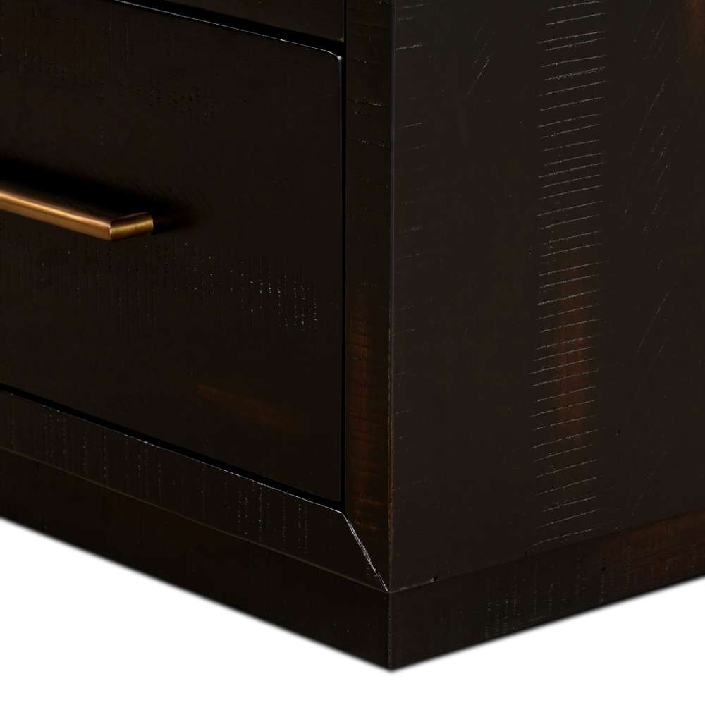 Four Hands - Suki Nightstand - Burnished Black - 108035-003 veiw 4
