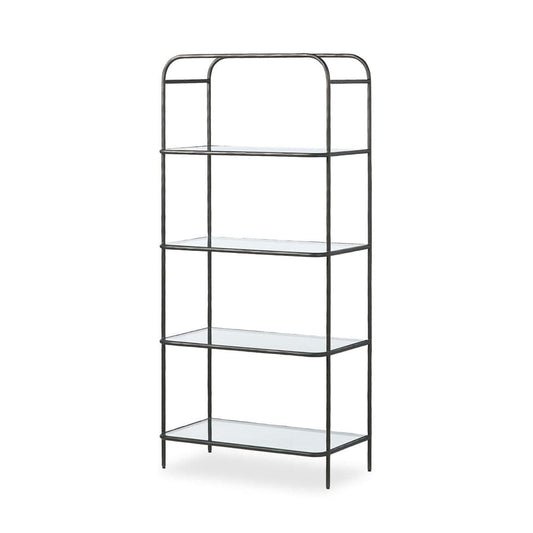 Four Hands - Swinton Bookcase - Hammered Gunmetal - 245451-002 view 2