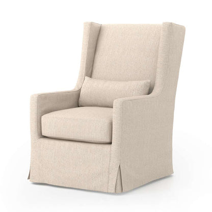 Four Hands - Swivel Wing Chair - Jette Linen - 106152-007 veiw 1
