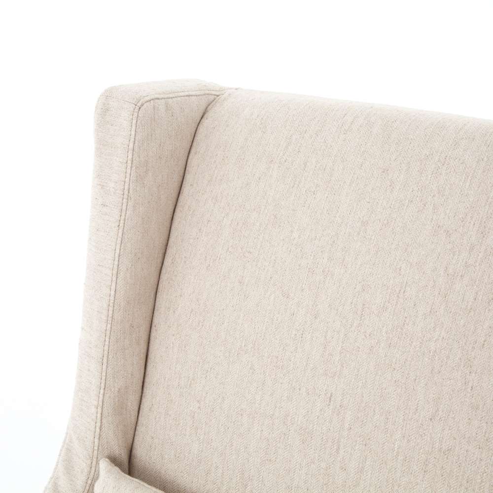 Four Hands - Swivel Wing Chair - Jette Linen - 106152-007 veiw 3