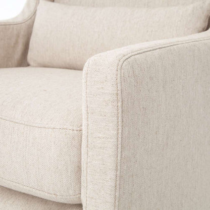 Four Hands - Swivel Wing Chair - Jette Linen - 106152-007 veiw 4