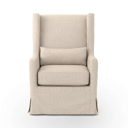 Four Hands - Swivel Wing Chair - Jette Linen - 106152-007 veiw 5