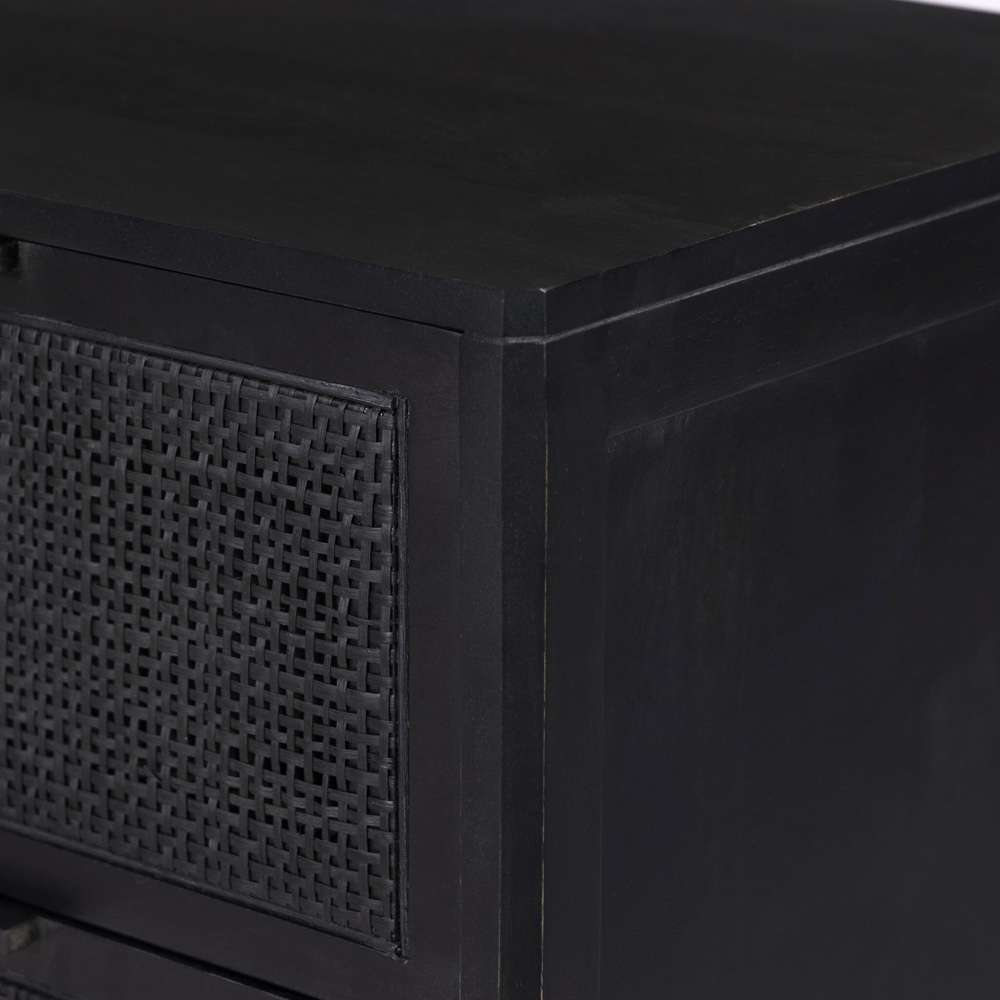 Four Hands - Sydney 6 Drawer Dresser - Black Cane - 224923-008 veiw 7
