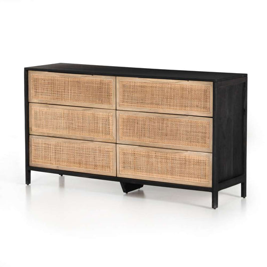 Four Hands - Sydney 6 Drawer Dresser - Black Wash - 224923-006 veiw 1