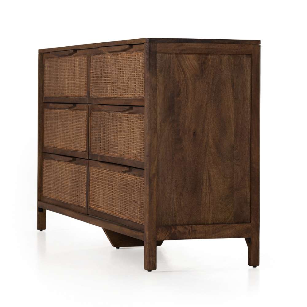 Four Hands - Sydney 6 Drawer Dresser - Brown Wash - 224923-007 veiw 3