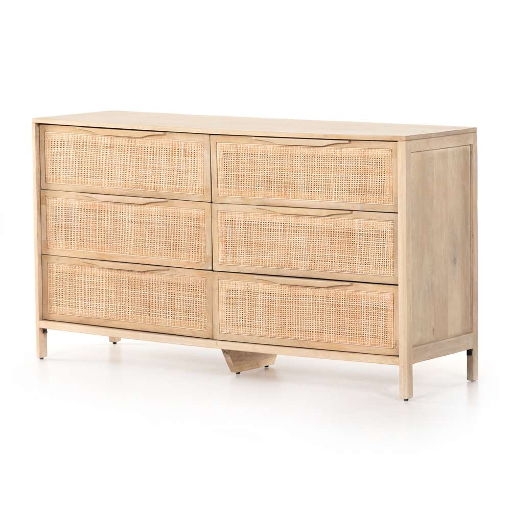 Four Hands - Sydney 6 Drawer Dresser - Natural Mango - 224923-005 veiw 1