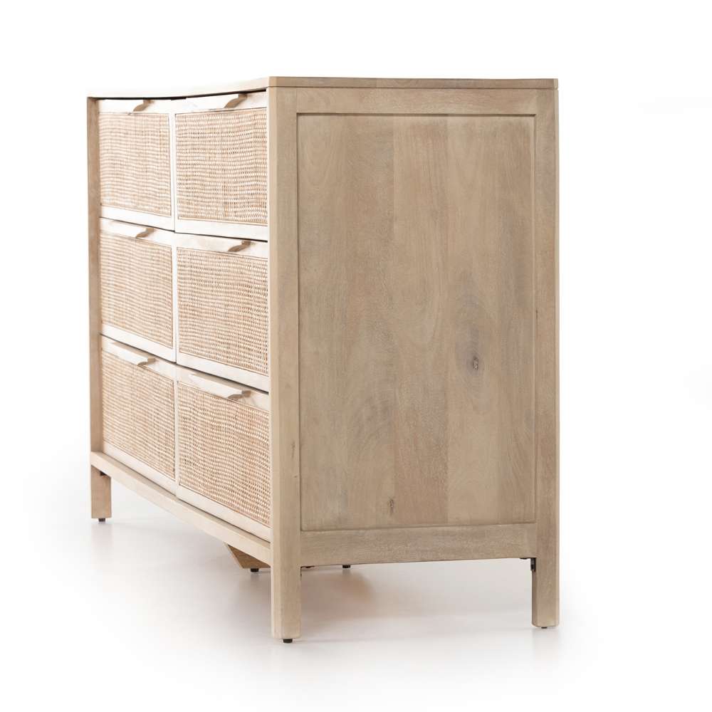 Four Hands - Sydney 6 Drawer Dresser - Natural Mango - 224923-005 veiw 3
