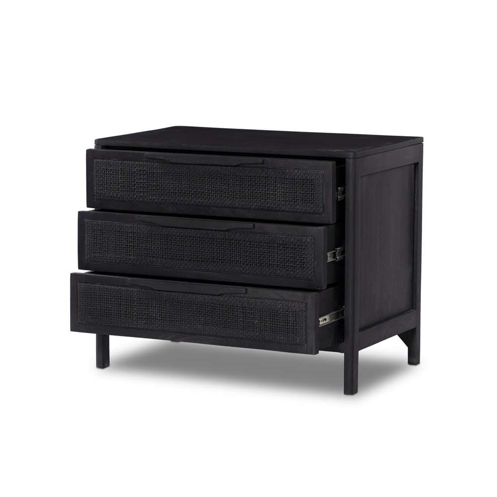 Four Hands - Sydney Large Nightstand - Black Wash - 234927-004 veiw 6