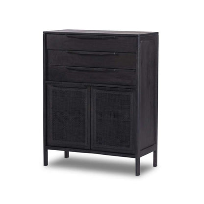 Four Hands - Sydney Tall Dresser - Black Wash - 106690-008 veiw 1