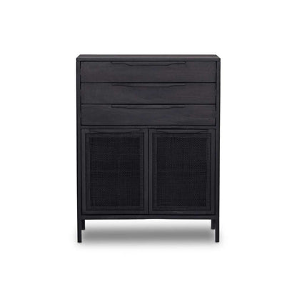 Four Hands - Sydney Tall Dresser - Black Wash - 106690-008 veiw 2