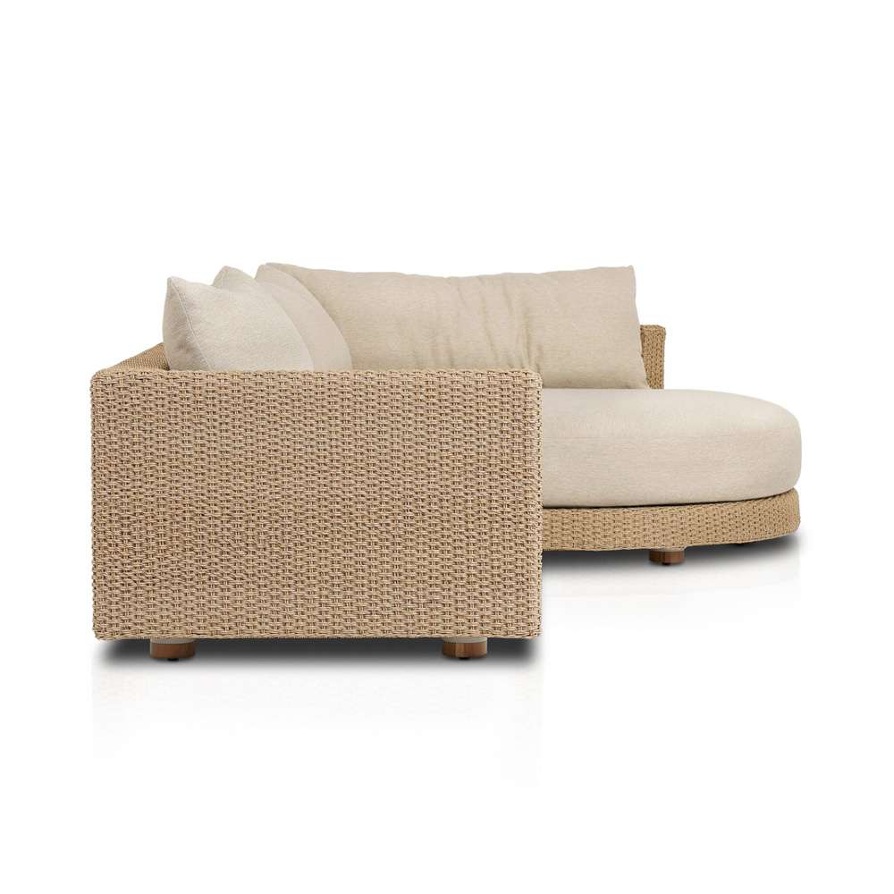 Four Hands - Sylvan Outdoor 2-Piece Sectional - Casa Cream - 242080-001 veiw 5