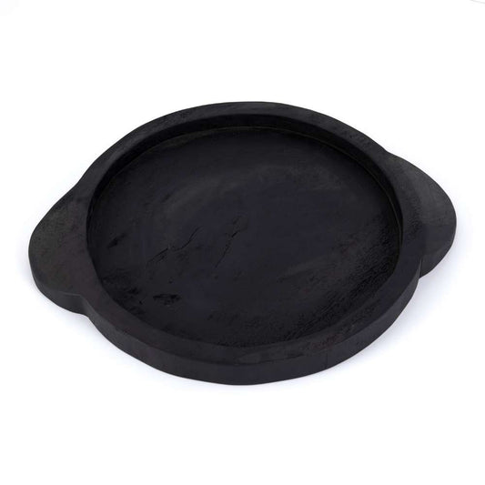 Four Hands - Tadeo Round Tray - Carbonized Black - 223765-002 veiw 2