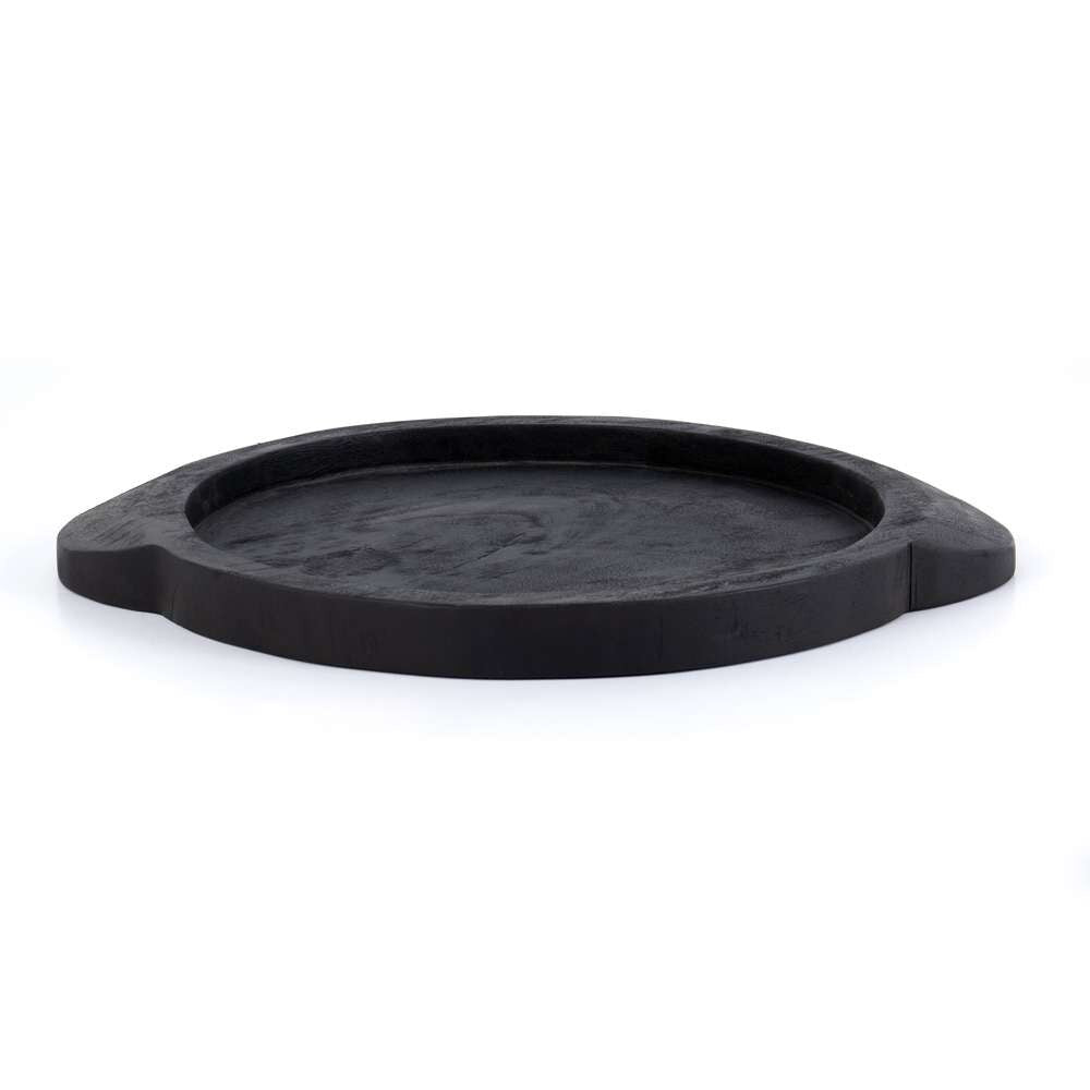 Four Hands - Tadeo Round Tray - Carbonized Black - 223765-002 veiw 3