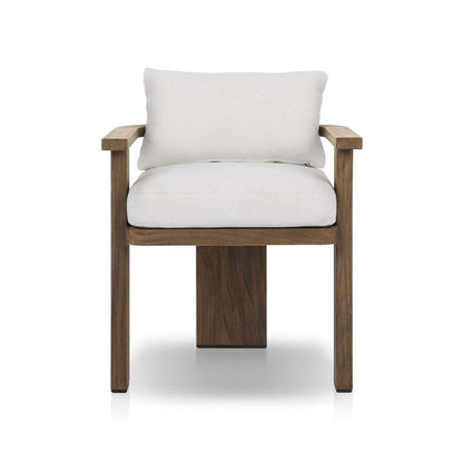 Four Hands - Tahana Outdoor Dining Armchair - Alessi Linen - 240641-001 veiw 2